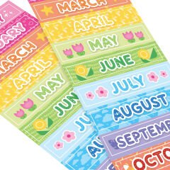 Ooly Stickiville Çıkartmalar - Months of the Year