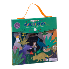 FLOSS & ROCK Mıknatıslı Çoklu Oyun Seti / Dino * YENİ*