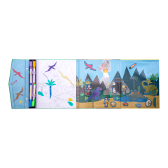 FLOSS & ROCK Mıknatıslı Çoklu Oyun Seti / Dino * YENİ*