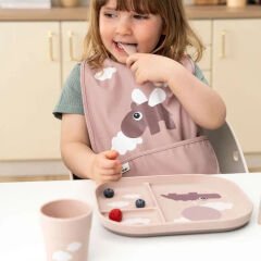 Done by Deer - Happy Dots - Çatal, Kaşık ve Bıçak Seti - Pembe