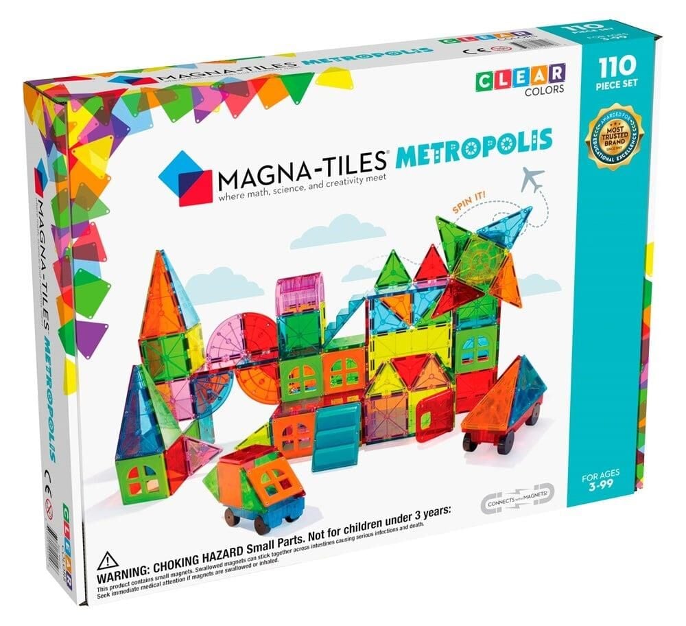 MAGNA-TILES® - Metropolis - 110 Parça