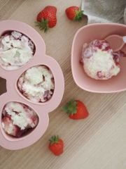 Beaba Silikon 6'lı Sıcak & Soğuk Saklama Kabı, Old Pink (6 x 150ml)