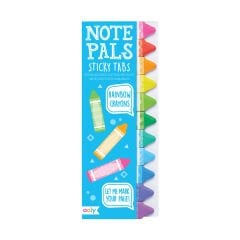 Ooly Note Pals Yapışkanlı Etiket Seti - Rainbow Crayons