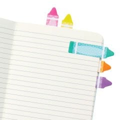 Ooly Note Pals Yapışkanlı Etiket Seti - Rainbow Crayons