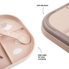 Done by Deer - Happy Clouds - Kaymaz Bölmeli Tabak - Pembe