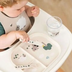 Done by Deer - Tiny Farm - Kaymaz Bölmeli Tabak - Bej