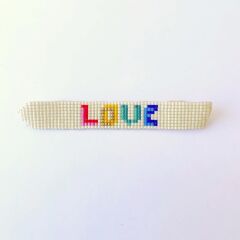 Hobikutu Miyuki Kalın Bileklik, Love (Renkli)