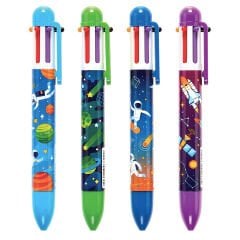 Ooly 6 Renkli Tükenmez Kalem Astronaut - Turkuaz