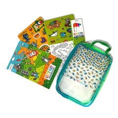 Ooly Let's Go! Taşınabilir Aktivite Boyama Seti - Robo Dinos