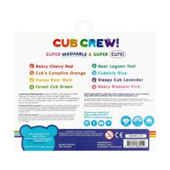 Ooly Cub Crew Yıkanabilir 8'li Keçeli Kalem