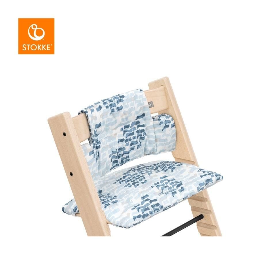 Stokke Tripp Trapp Mama Sandalyesi Minderi, Waves Blue