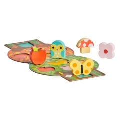 Petit Collage Taşınabilir Büyük Parçalı Ahşap Yapboz - Little Tree