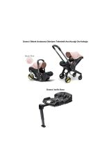 Doona i Bebek Arabasına Dönüşen i-Size Ana Kucağı Oto Koltuğu Isofix Baza Hediyeli - Blush Pink
