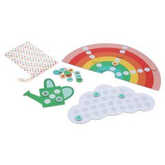 Petit Collage Rain Rain Rainbow Kutu Oyunu