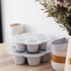 Silikon 6'lı Sıcak & Soğuk Saklama Kabı Light Mist 6 x 90ml