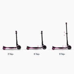 SmarTrike Xtend 3 Aşamalı Büyüyebilen Çocuk Scooterı (3-12 Yaş) - Pink