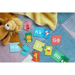Petit Collage İki Parçalı Yapboz - Alfabe