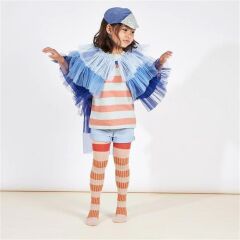 Meri Meri - Blue Bird Cape Dress-Up - Mavi Kuş Pelerinli Elbise