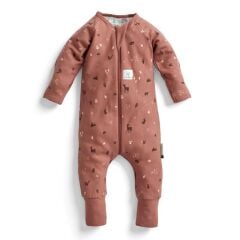 Ergo Pouch Organik Pamuklu Pijama Tulum (1.0 TOG), Forest Friends