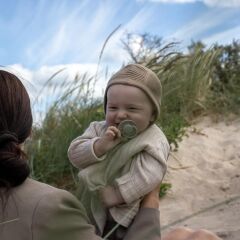 Bibs Deluxe Silikon Emzik - Candy Apple (0-36 Ay)