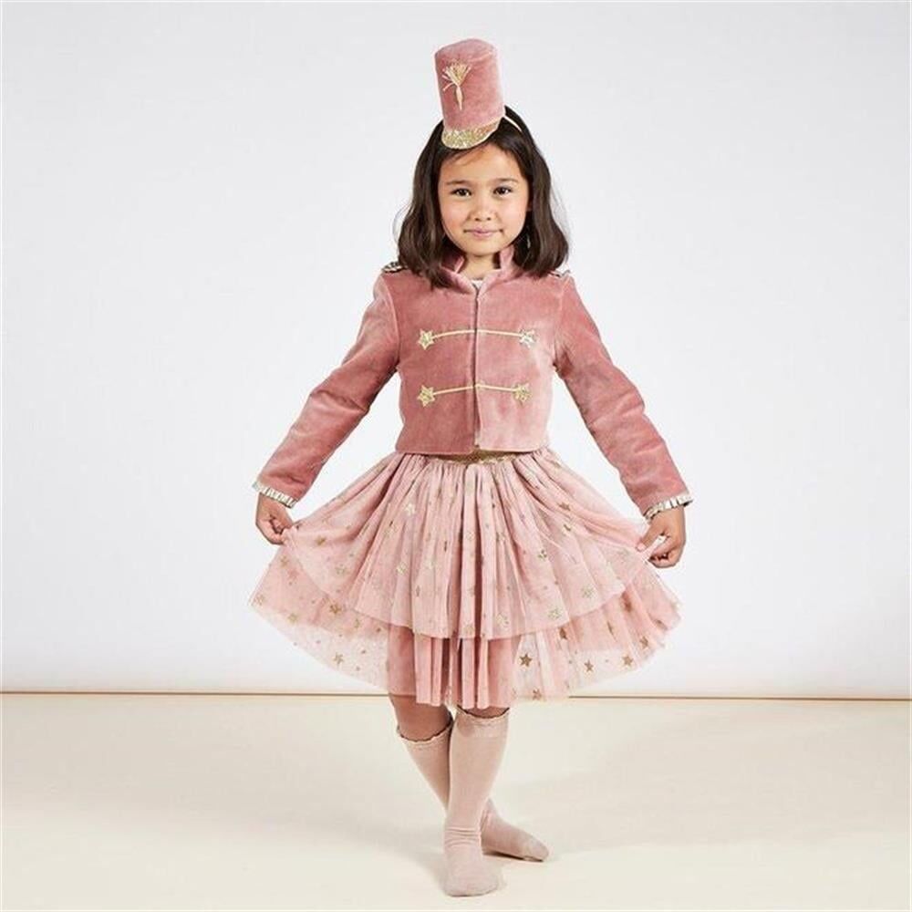 Meri Meri - Pink Soldier Costume - 3 - 4 Years - Pembe Asker Kostümü - 3-4 Yaş