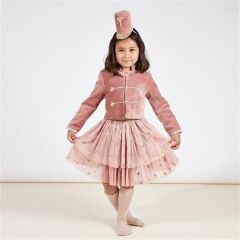 Meri Meri - Pink Soldier Costume - 3 - 4 Years - Pembe Asker Kostümü - 3-4 Yaş