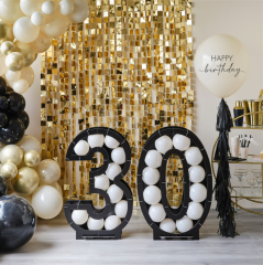 Ginger Ray - Backdrop - Sequin Wall - Gold/Champagne - Arka Fon - Payetli Duvar - Altın/Şampanya