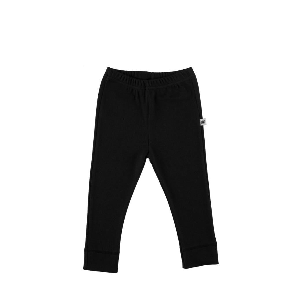 Little Yucca Simples Legging, Siyah