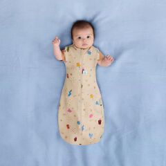 Ergo Pouch Organik Pamuklu Kundak (1.0 TOG), Birthday Blobs