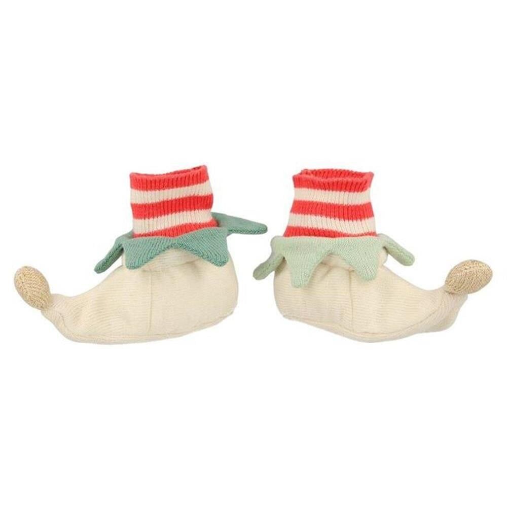 Meri Meri - Red Elf Booties - Elf Bebek Patiği