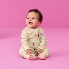 Ergo Pouch Organik Pamuklu Pijama Tulumu (1.0 TOG), Birthday Blobs