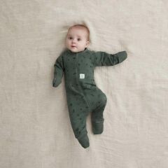 Ergo Pouch Organik Pamuklu Pijama Tulumu (1.0 TOG), Veggie Patch