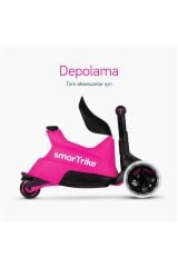 SmarTrike Xtend Büyüyebilen Ride On Scooter (1 - 12 Yaş) - Pink