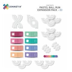 Connetix Pastel Ball Run Expansion Pack Manyetik Bloklar - 80 Parça
