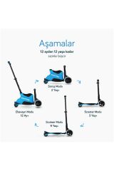 SmarTrike Xtend Büyüyebilen Ride On Scooter (1 - 12 Yaş) - Blue
