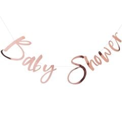 Baby Shower Asılan Süs - Rose Gold