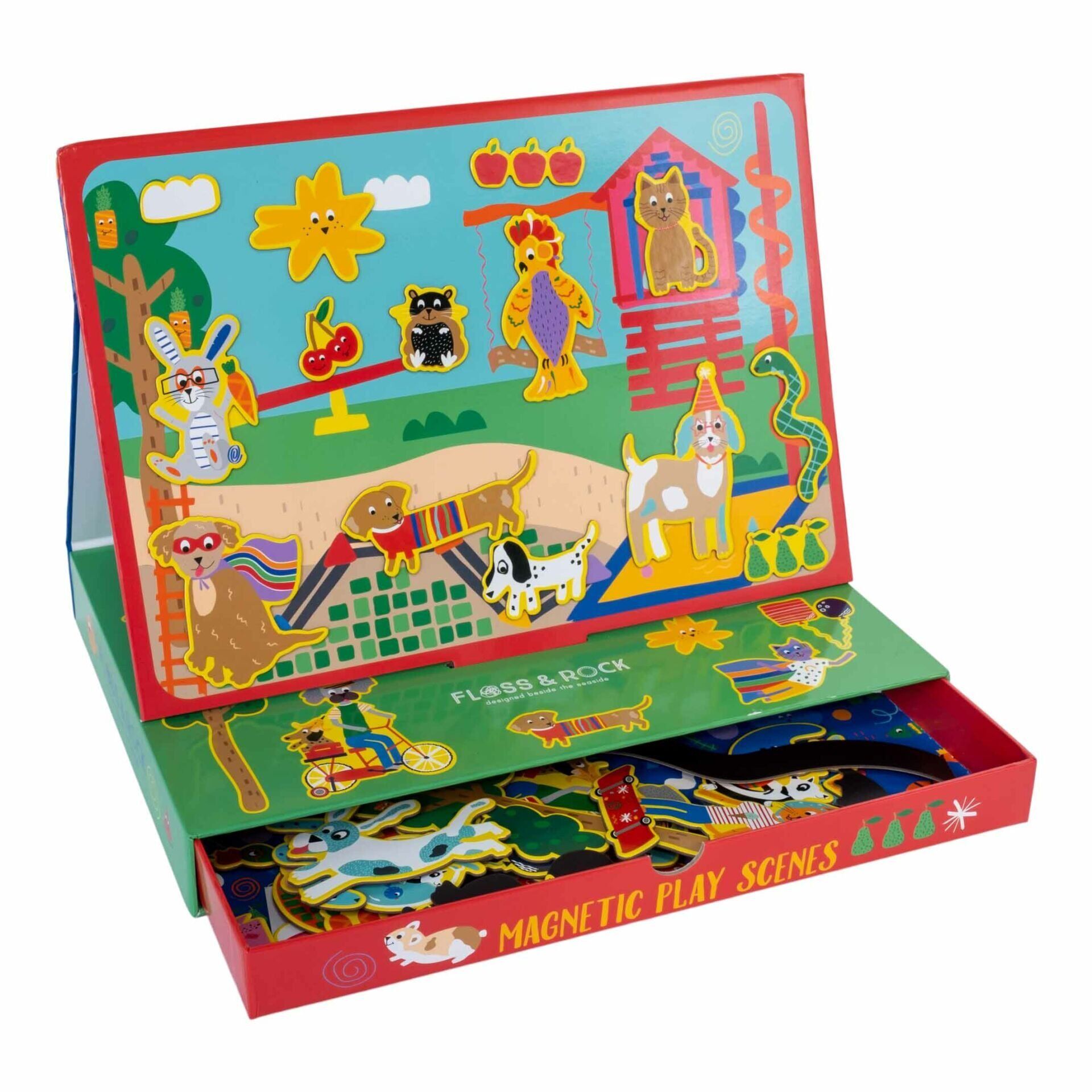 FLOSS & ROCK Mıknatıslı Oyun Sahneleri/Pets