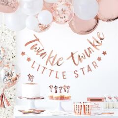 Baby Shower Konfeti - Rose Gold