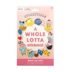 Ooly Stickiville Çıkartma Kitabı - A Whole Lotta Stickers! Dress Up Cats