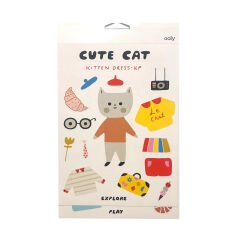 Ooly Stickiville Çıkartma Kitabı - A Whole Lotta Stickers! Dress Up Cats
