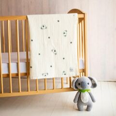 Mama Yoyo 4 Kat Müslin Battaniye, Coolala, Krem