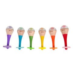 Classic World Ahşap Marakas - Mavi