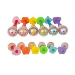 Classic World Ahşap Marakas - Kırmızı