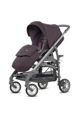 Inglesina Trilogy Tek El Katlanır Bebek Arabası + Darwin Recline Yatabilen Ana Kucağı - Satin