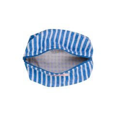 Jera Mini Makyaj Çantası, Lila/Mavi