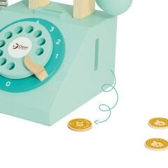 Classic World Ahşap Oyuncak Telefon