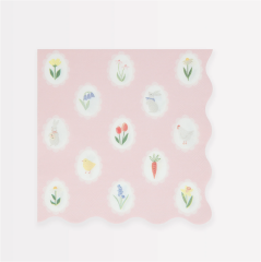 Meri Meri - Easter Cameo Peçeteler -L- 16 Adet