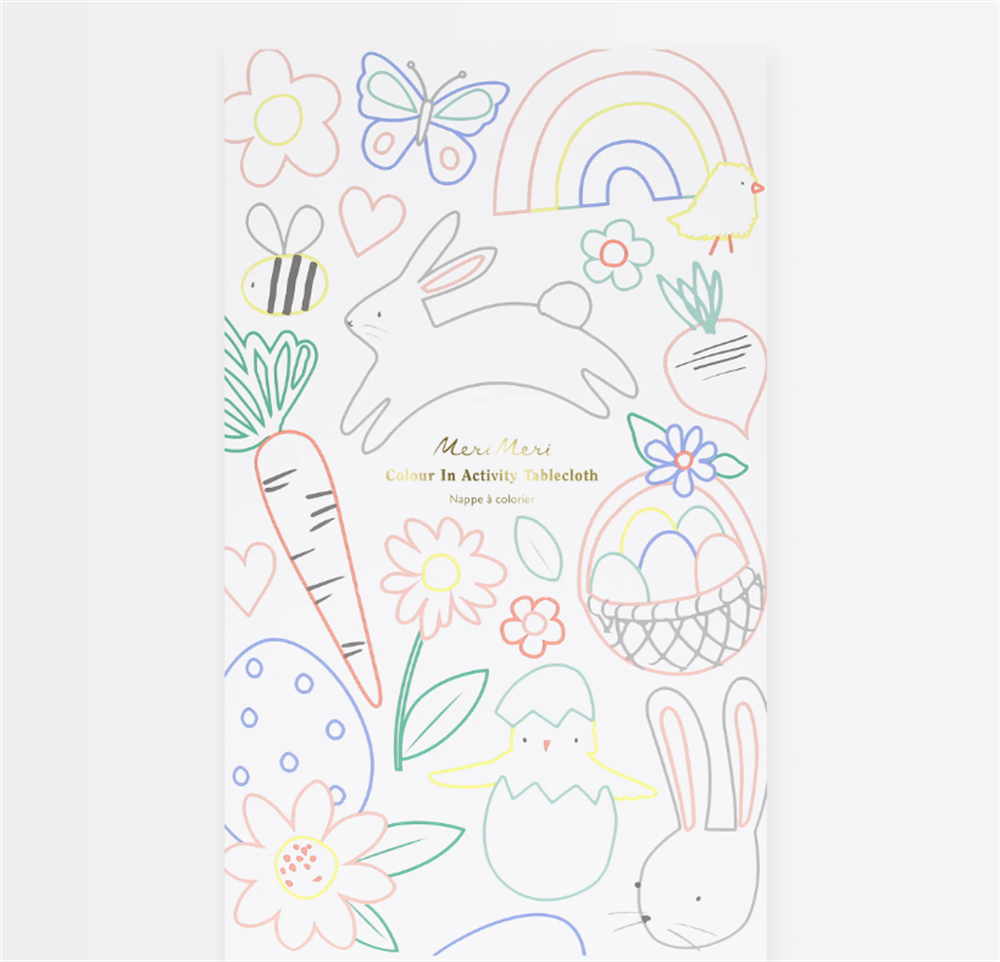 Meri Meri - Easter Aktivite Masa Örtüsü