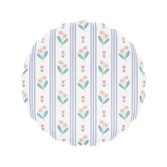 Meri Meri - Bloomsbury Çiçek Desenli Tabaklar - M - 8 Adet