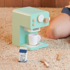 Classic World Ahşap Kahve Makinesi